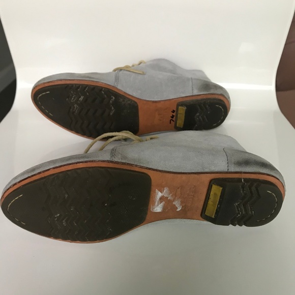 Sorel gray suede desert boots lace up - Picture 5 of 8